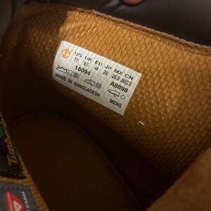 Timberland Pro’s Size 10